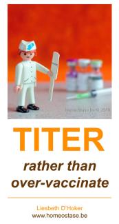 titer rather then over-vaccinate